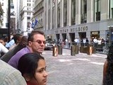 Watch Obama motorcade leaving Wall Street in New York