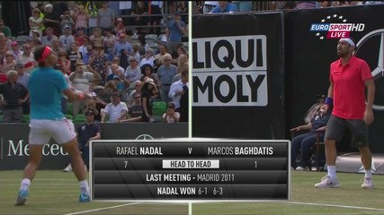Nadal vs Baghdatis, Stuttgart Open 2015 (1/8 Finale), highlights HD - Mercedes Cup R2 - 11/06/15