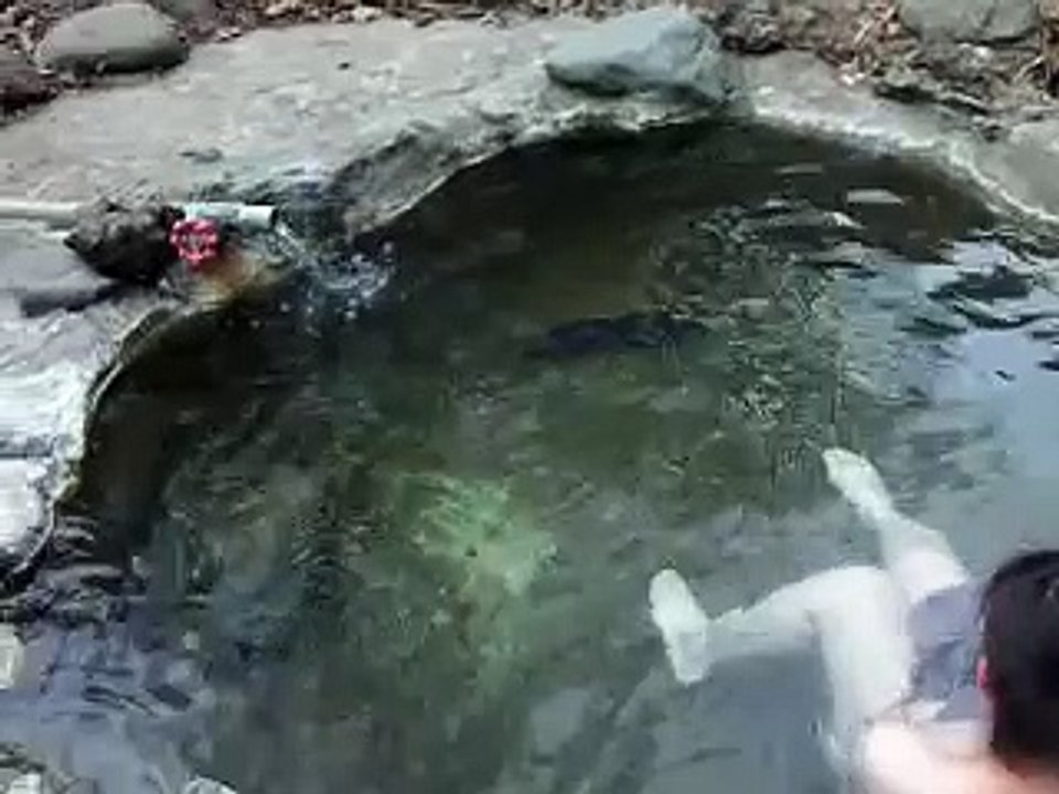 岩尾別　木下小屋　露天風呂