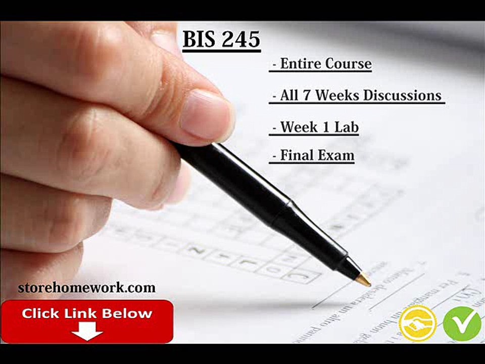 BIS245 Week 2 Lab - Skills Development in Visio