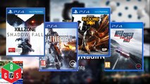 PS4 Games Unboxing inFamous, BF4, NFS Rivals, KillZone
