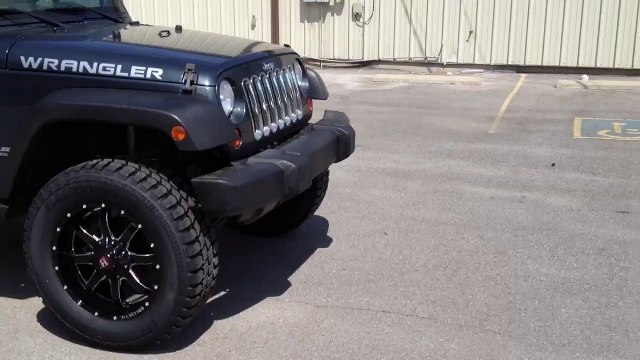 2007 Jeep Wrangler 20 inch Ballistic Wheels and 35 inch Tire Nashville TN