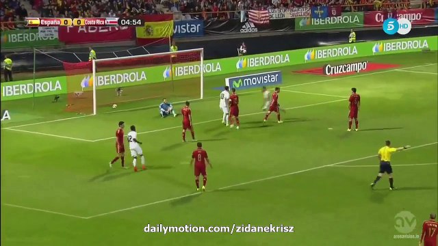 All Goals and Highlights | Spain 2:1 Costa Rica 11.06.2015