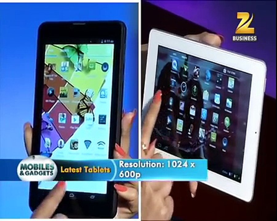 Zee Business Mobiles & Gadgets ft. latest tablets - 20th April 2014