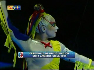 Así fue la apertura de la Copa América 2015 desde Chile