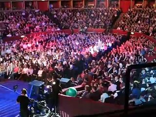 Russell Brand and Noel Fielding Space Hopper Race for TCT