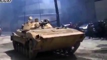 SYRIA WAR FOOTAGE - TANKS FIGHTING  (SYRIA & ISIS NEWS COVERAGE )