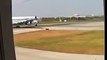 Thai Int. Airways take off Suvarnabhumi BKK Airport