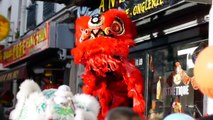 Nouvel An Chinois Paris Dance du Lion Pétards Chinese New Year