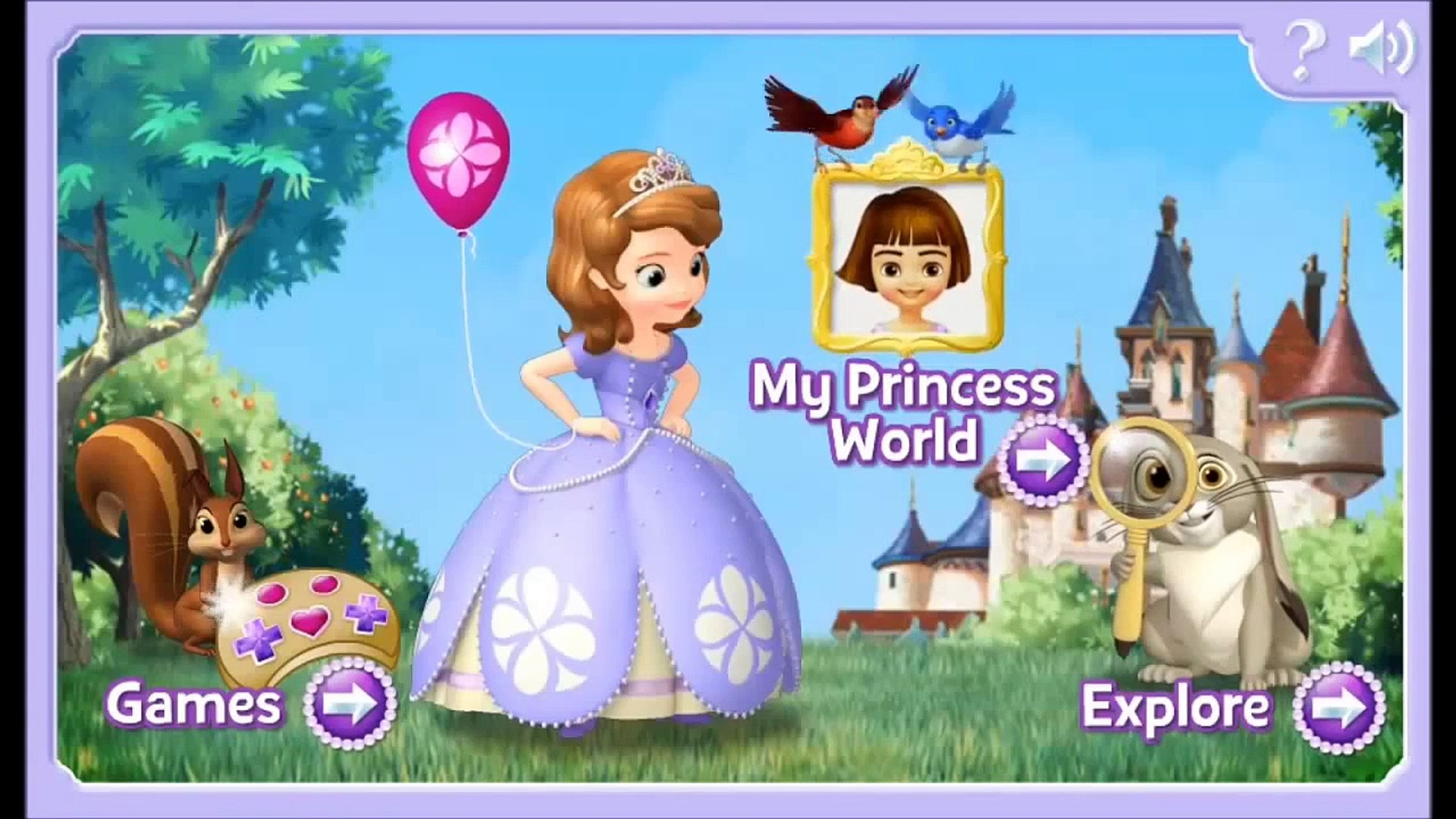 My Princess World-Create Your Beautiful Princess Video Play-Sofia The First  Games - video Dailymotion