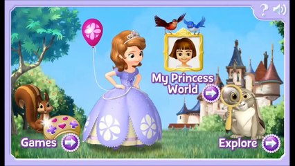 My Princess World-Create Your Beautiful Princess Video Play-Sofia The First Games