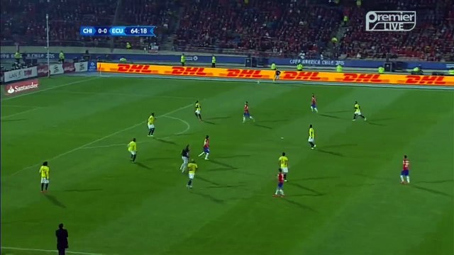 Vidal got a penalty for dive? | Chile vs Ecuador - Copa Ámerica 11.06.2015