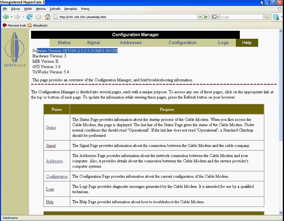 Motorola SB5100 Hacking (JTAG Utility & SB5100MoD)