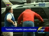 Diosdado Cabello acompañó al capturado Leopoldo López al Palacio de Justicia