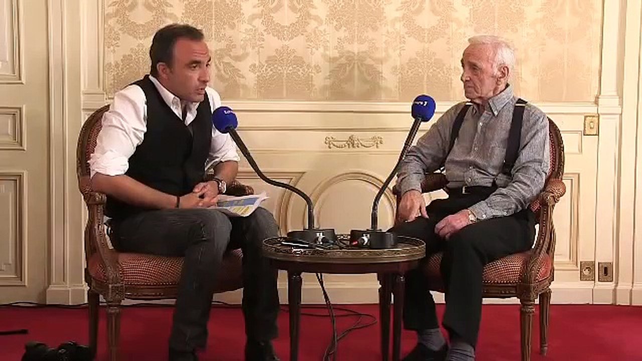 Aznavour sur le génocide arménien : "Un jour, la jeunesse va se révolter"