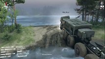 Spintires    FAILED RIVER CROSSING ATTEMPT THE JEEP RESCUE MISSION
