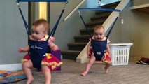 Twin babies adorably perform Irish dance