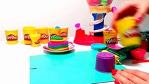 Play doh cake making for kids and childrens. Play doh toys video
