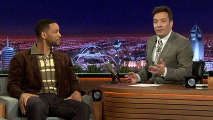 Will Smith & Jimmy Fallon Beatbox "It Takes Two" Using iPad App