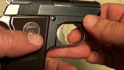 Astra Cub .22 Short semi-auto pistol