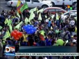 Ecuador: opositores y oficialistas protagonizaron protestas