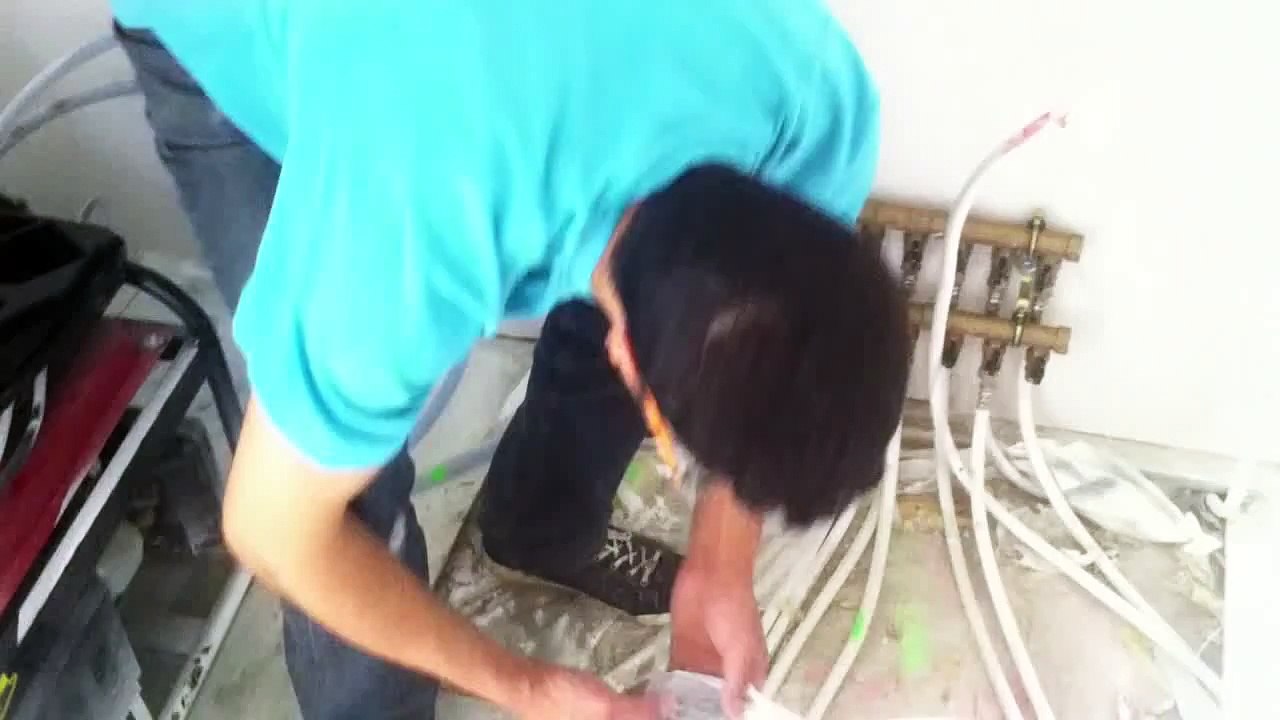 Comment brancher une plomberie sans soudure Multicouche chauffage