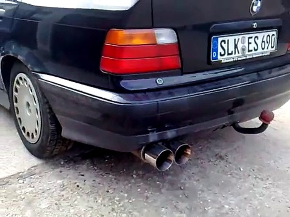 BMW E36 320i Magnaflow Test
