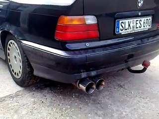 BMW E36 320i Magnaflow Test