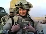 Iraqi soldiers having fun with an U.S female soldier (subs)