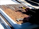 How To Repair or Replace Teak Wood Decking On A Boat
