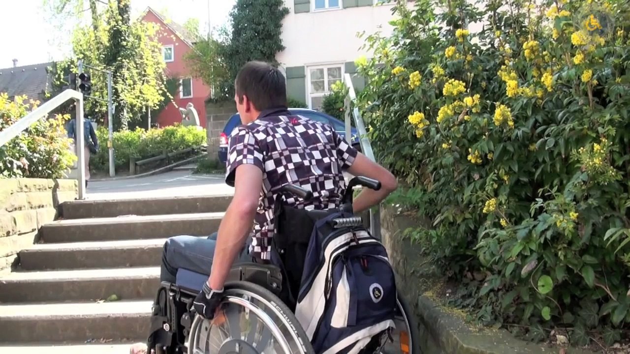 Treppe Rollstuhl