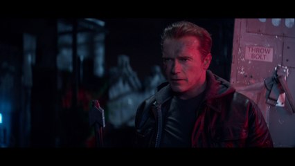 Arnold Schwarzenegger In A Scene From New 'Terminator Genisys'