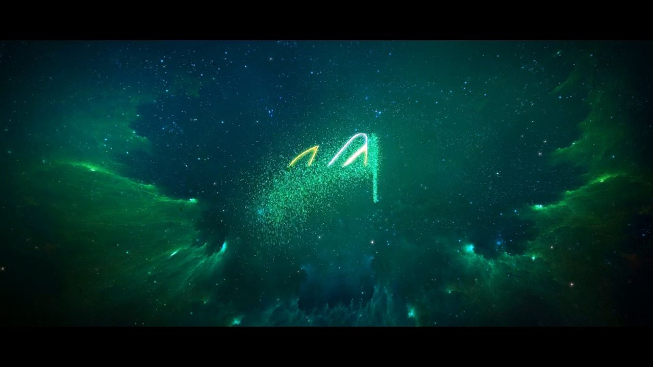 After Effects Project Files - Space Particle Logo - VideoHive 8830543