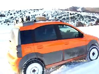 PANDA CROSS 4X4 SULLA NEVE