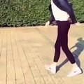 Hot Girl Shuffling,Techno Dance,Cutting Shapes,Funny Video-copypasteads.com