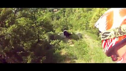 Sportif en vtt VS son chien ! Top ... !