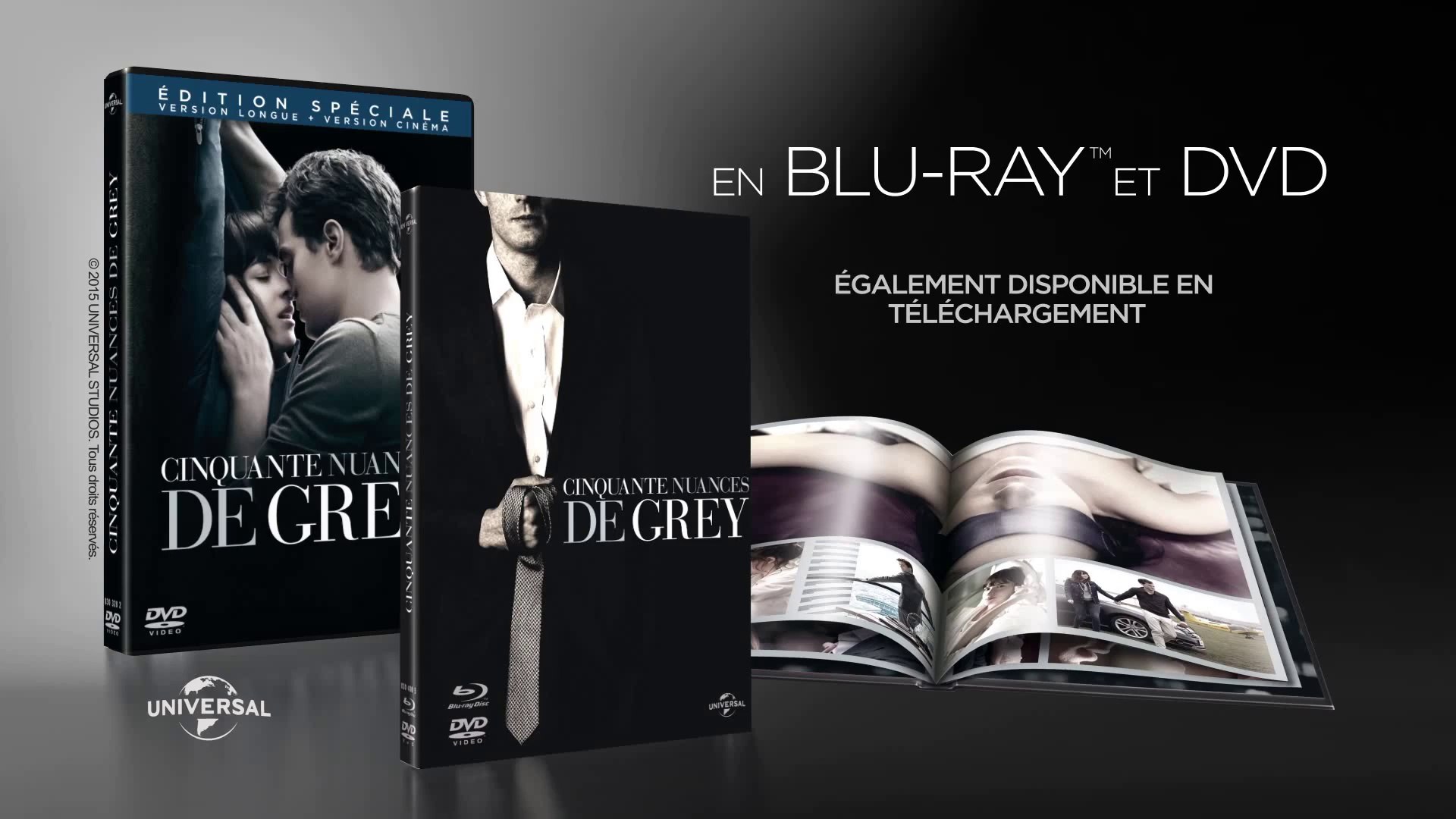Cinquante Nuances de Grey - Bande-annonce "DVD / Blu-ray" [VF|Full HD]  (Jamie Dornan, Dakota Johnson) - Vidéo Dailymotion