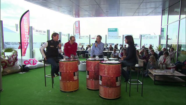 Le Café de la Marine du Télégramme avec Charles Caudrelier et Jean Luc Nélias