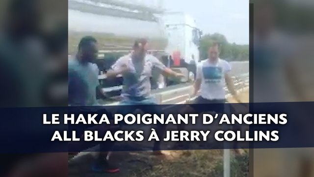 Le haka poignant d’anciens All Blacks à Jerry Collins
