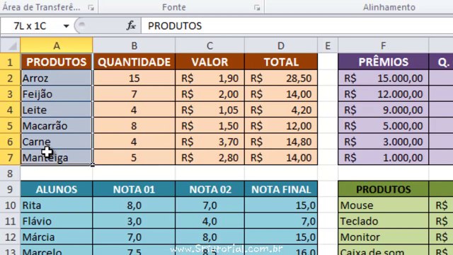 Curso Excel 2010 / Aula 17 - Gráficos