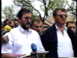 TOMISLAV NIKOLIĆ POLAŽE ZAKLETVU ZA ČETNIČKOG VOJVODU NA ROMANIJI 1993