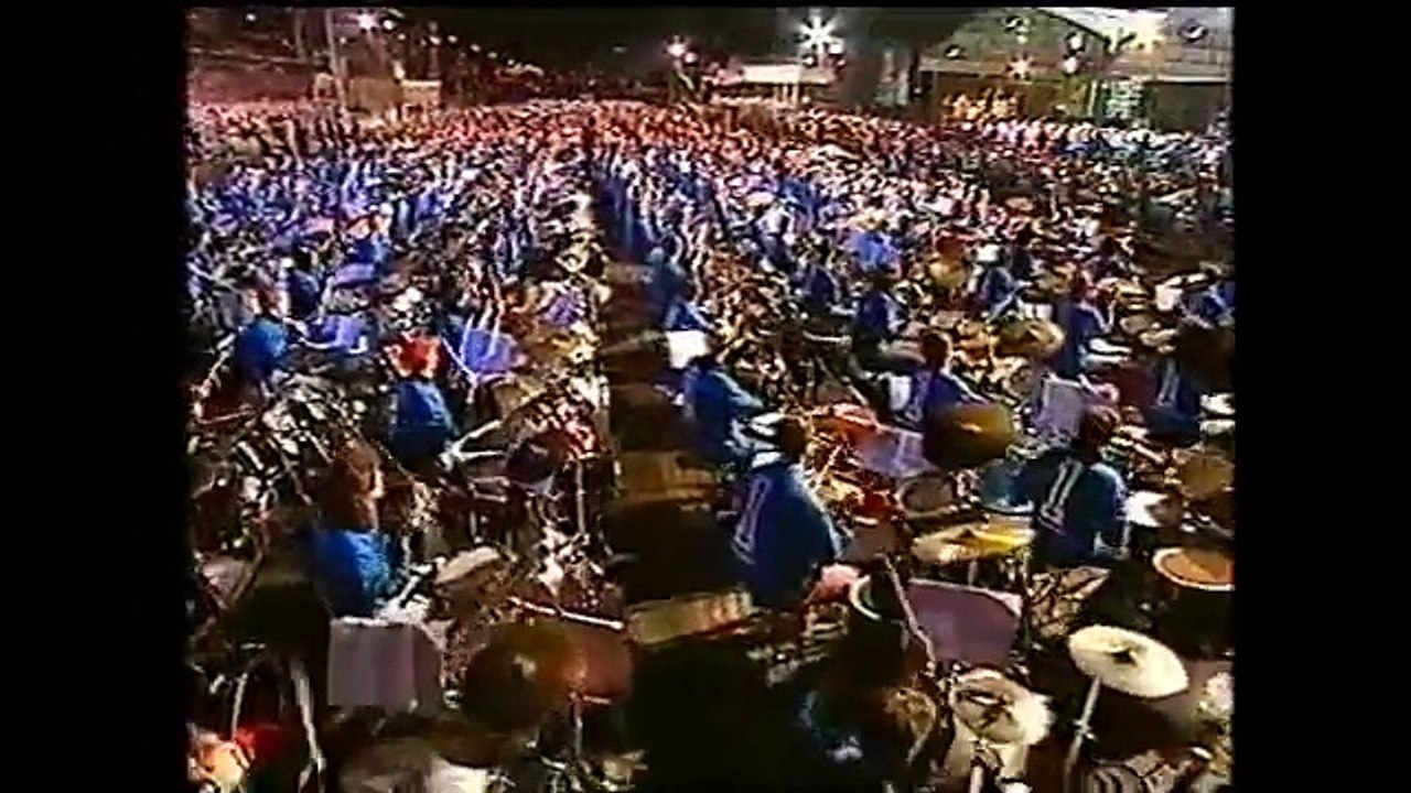 1000 drummers & The Golden Earring - Radar Love (5-9-1992_Rotterdam)