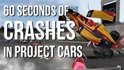 60 seconds of amazing crashes in Project CARS on Xbox One
