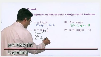 YGS-LYS MATEMATİK - Logaritma - 1