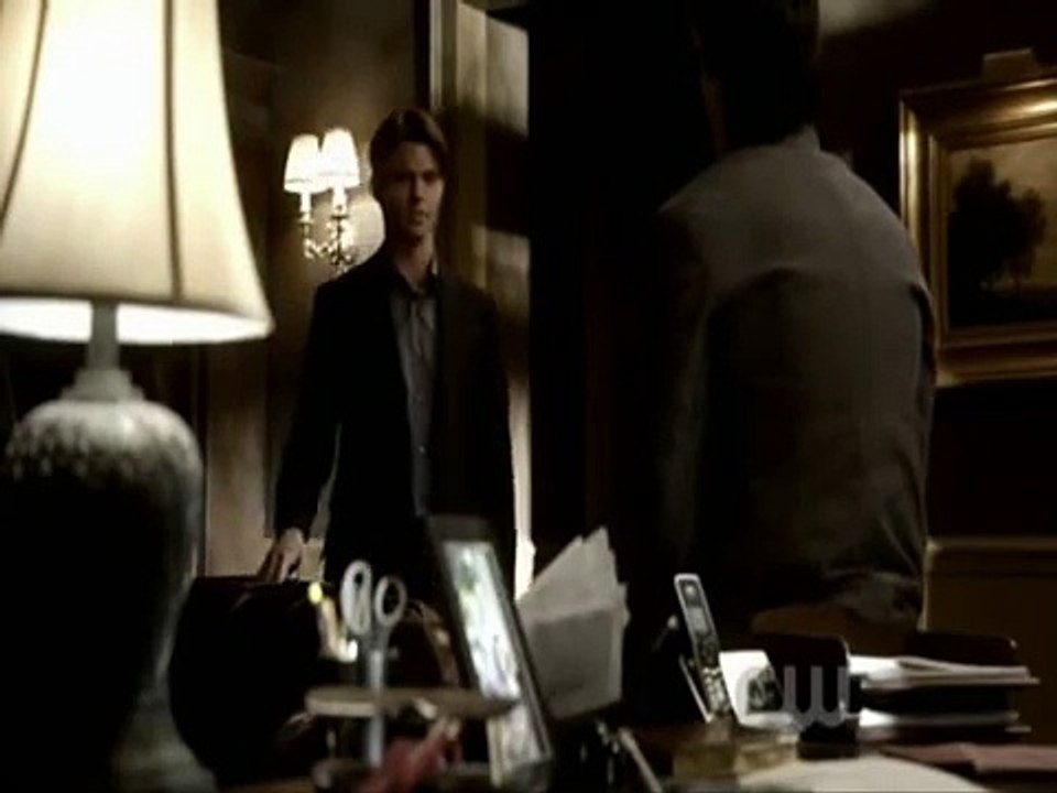 TVD 2x14  Damon & Elijah Talk Then Elijah Saves Damon Scenes