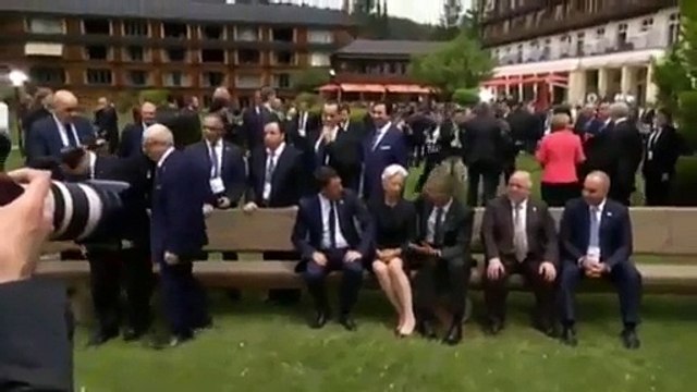 President Obama Ignores & Snubs Iraqi Prime Minister Haider al Abadi at G7 Summit - VIDEO