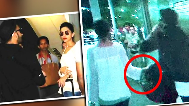 SPOTTED: Deepika & Ranveer Walk Hand In Hand