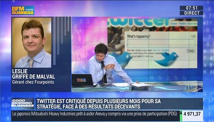 Twitter annonce la démission de son directeur général, Dick Costolo: Leslie Griffe de Malval - 12/06