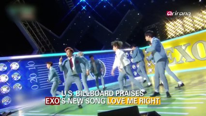 U.S. BILLBOARD PRAISES EXO'S NEW SONG LOVE ME RIGHT
