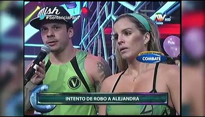 Combate: Alejandra Baigorria se pronuncia tras intento de robo
